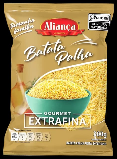 Embalagem Batata Palha Extrafina 300g